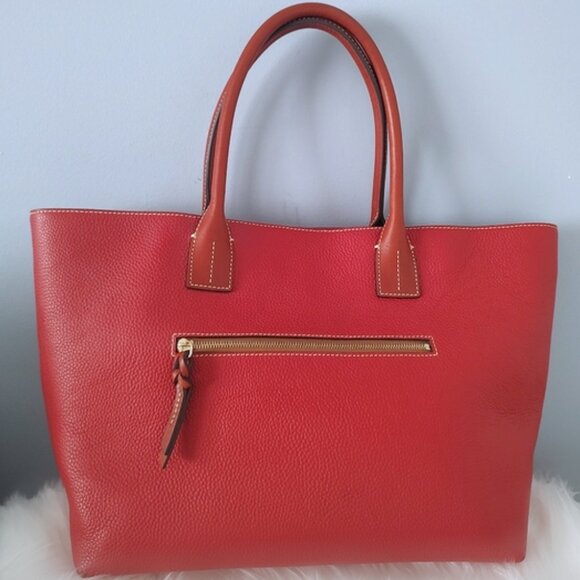 Dooney & Bourke Russell large pebbled leather tote EUC - Picture 3 of 9